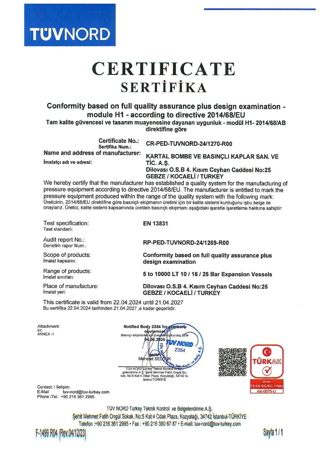 Certificate 20