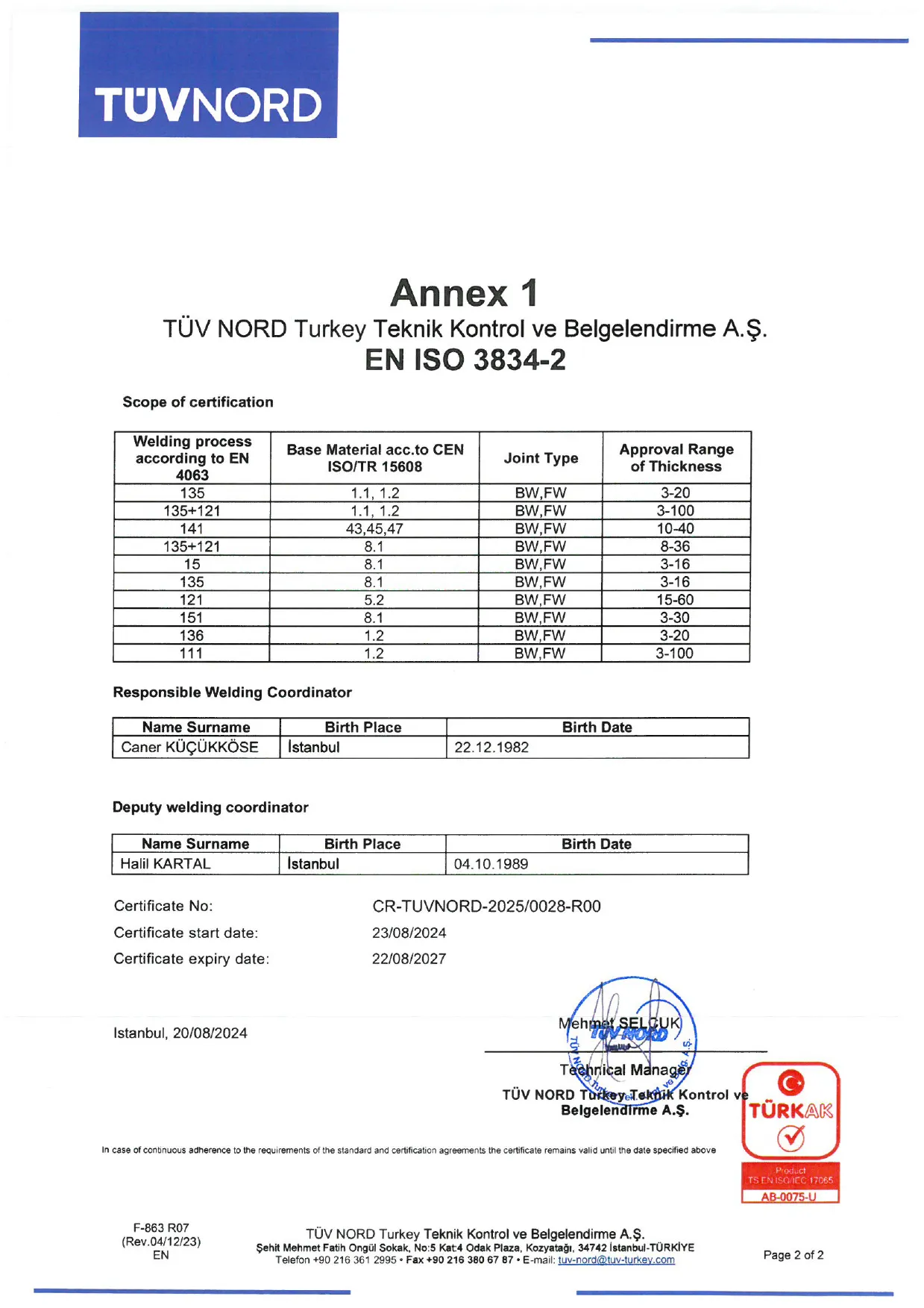 Certificate 6